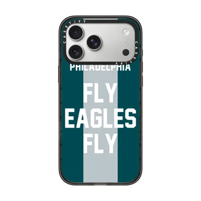Casetify Iphone 17 Pro Max Case Black Impact Case Magsafe Compatible  Superbowl - Fly Eagles Fly
