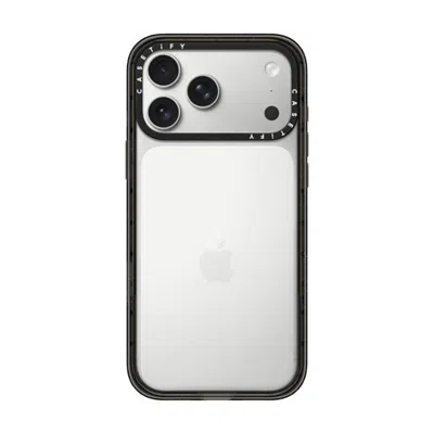 Casetify Iphone 17 Pro Max Case Black Impact Case  Pattern Custom