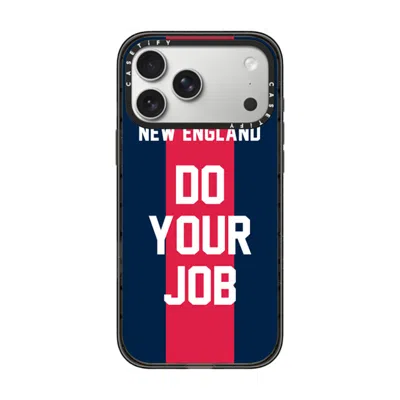 Casetify Iphone 17 Pro Max Case Black Impact Case  Superbowl - Do Your Job