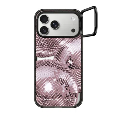 Casetify Iphone 17 Pro Max Case Black Impact Ring Stand Case Magsafe Compatible  Alisha Marie Disco Baby Case