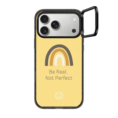Casetify Iphone 17 Pro Max Case Black Impact Ring Stand Case Magsafe Compatible  Be Real, Not Perfect Casetif In Purple