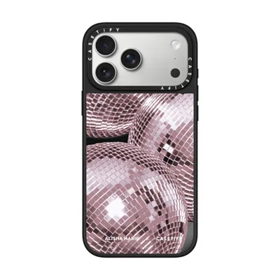 Casetify Iphone 17 Pro Max Case Black On Black Mirror Case Magsafe Compatible  Alisha Marie Disco Baby Case C