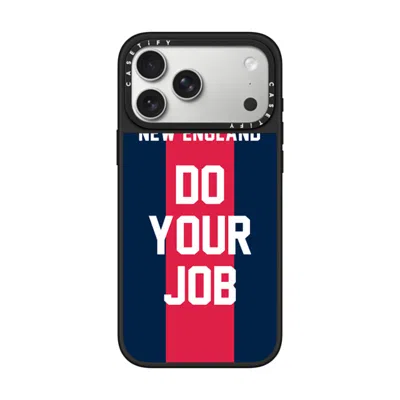 Casetify Iphone 17 Pro Max Case Black On Black Mirror Case Magsafe Compatible  Superbowl - Do Your Job Caseti