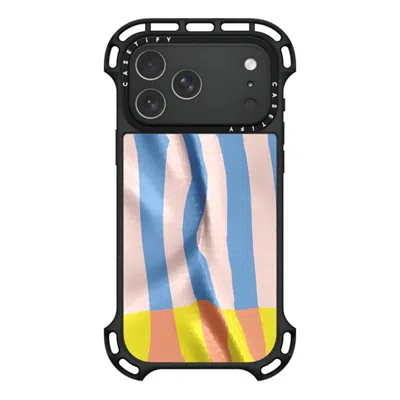 Casetify Iphone 17 Pro Max Case Black Ultra Bounce Case Magsafe Compatible  Pattern Afternoon At Bondi