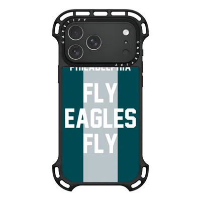 Casetify Iphone 17 Pro Max Case Black Ultra Bounce Case Magsafe Compatible  Superbowl - Fly Eagles Fly Caseti