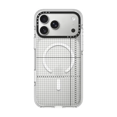 Casetify Iphone 17 Pro Max Case Clear Impact Clear Case Magsafe Compatible  Metrics  In Transparent