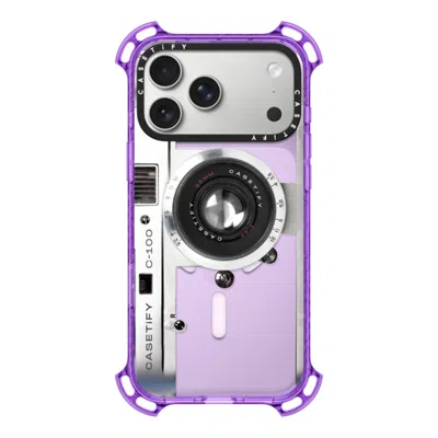Casetify Iphone 17 Pro Max Case Lavender Bounce Case Magsafe Compatible  Camera Case - Retro  In Purple