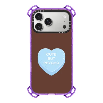 Casetify Iphone 17 Pro Max Case Lavender Bounce Case Magsafe Compatible  Cute But Psycho - Hot Fudge  In Purple