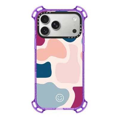 Casetify Iphone 17 Pro Max Case Lavender Bounce Case Magsafe Compatible  Kic Army  In Burgundy
