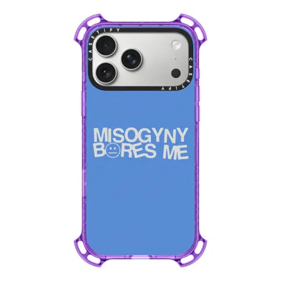 Casetify Iphone 17 Pro Max Case Lavender Bounce Case Magsafe Compatible  Misogyny Bores Me  In Purple