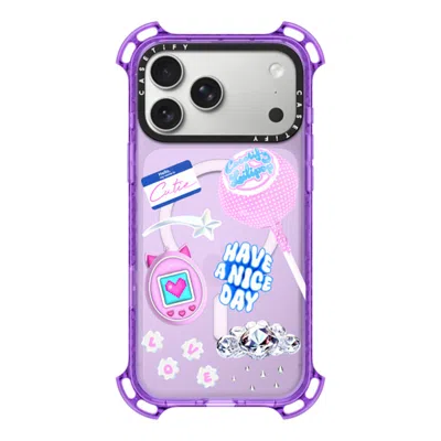 Casetify Iphone 17 Pro Max Case Lavender Bounce Case Magsafe Compatible  Y2k Collage  In Purple