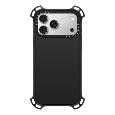 Casetify Iphone 17 Pro Max Case Matte Black Bounce Case Magsafe Compatible  _iphone6.1 (2019) Impact