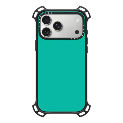 Casetify Iphone 17 Pro Max Case Matte Black Bounce Case Magsafe Compatible  Mint Green