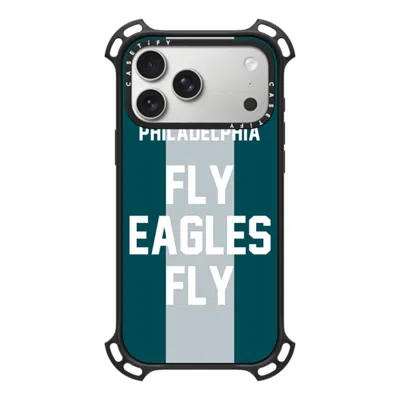 Casetify Iphone 17 Pro Max Case Matte Black Bounce Case Magsafe Compatible  Superbowl - Fly Eagles Fly Caseti