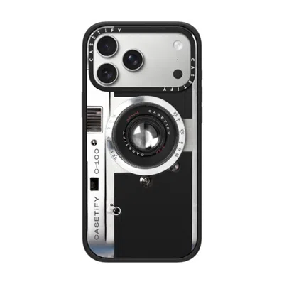 Casetify Iphone 17 Pro Max Case Matte Black Impact Case Magsafe Compatible  Camera Case - Retro