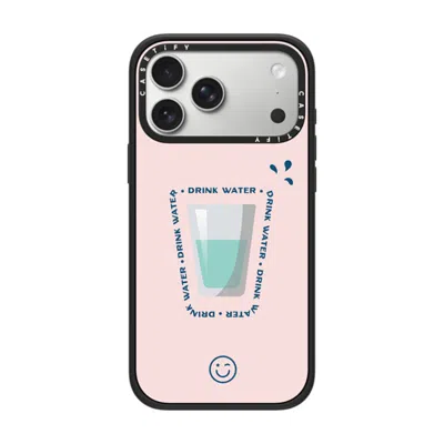 Casetify Iphone 17 Pro Max Case Matte Black Impact Case Magsafe Compatible  Hydrate Then Dominate