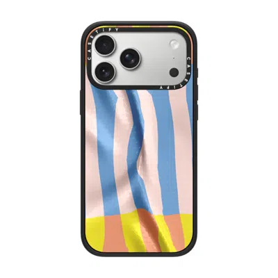 Casetify Iphone 17 Pro Max Case Matte Black Impact Case Magsafe Compatible  Pattern Afternoon At Bondi