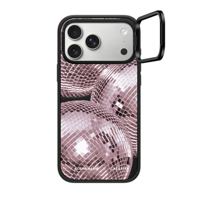 Casetify Iphone 17 Pro Max Case Matte Black Impact Ring Stand Case Magsafe Compatible  Alisha Marie Disco Bab