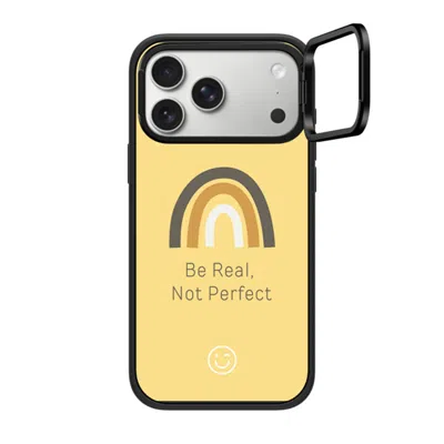 Casetify Iphone 17 Pro Max Case Matte Black Impact Ring Stand Case Magsafe Compatible  Be Real, Not Perfect C