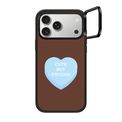 Casetify Iphone 17 Pro Max Case Matte Black Impact Ring Stand Case Magsafe Compatible  Cute But Psycho - Hot 