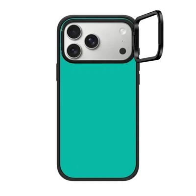 Casetify Iphone 17 Pro Max Case Matte Black Impact Ring Stand Case Magsafe Compatible  Mint Green