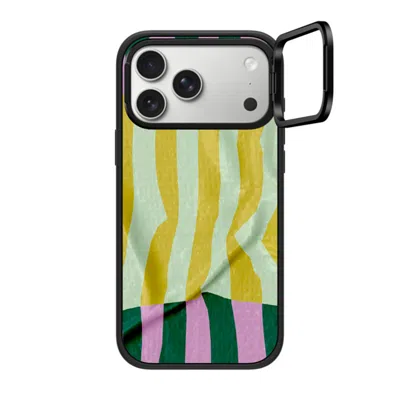 Casetify Iphone 17 Pro Max Case Matte Black Impact Ring Stand Case Magsafe Compatible  Pattern Afternoon At C