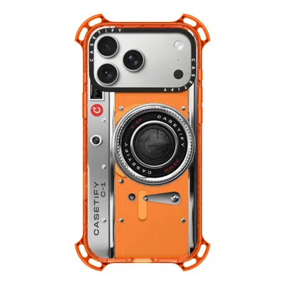Casetify Iphone 17 Pro Max Case Orange Bounce Case Magsafe Compatible  Camera Case - Classic