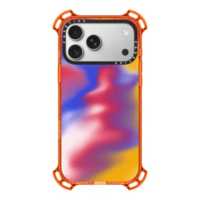 Casetify Iphone 17 Pro Max Case Orange Bounce Case Magsafe Compatible  Gradient,futurism Primary Aura