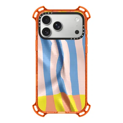 Casetify Iphone 17 Pro Max Case Orange Bounce Case Magsafe Compatible  Pattern Afternoon At Bondi