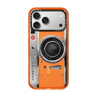 Casetify Iphone 17 Pro Max Case Orange Impact Case Magsafe Compatible  Camera Case - Classic