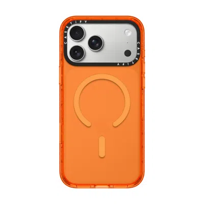 Casetify Iphone 17 Pro Max Case Orange Impact Case Magsafe Compatible  _iphone6.1 (2019) Mirror Case