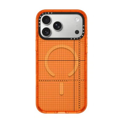Casetify Iphone 17 Pro Max Case Orange Impact Case Magsafe Compatible  Metrics