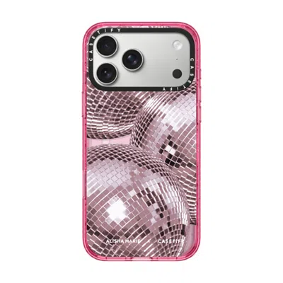 Casetify Iphone 17 Pro Max Case Pink Impact Case Magsafe Compatible  Alisha Marie Disco Baby Case