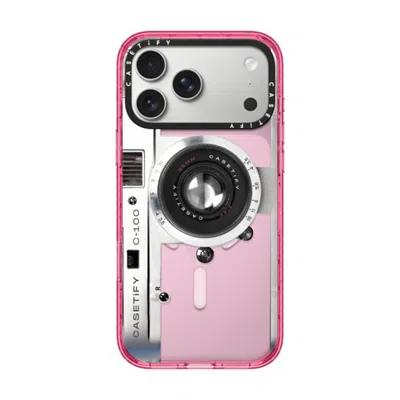 Casetify Iphone 17 Pro Max Case Pink Impact Case Magsafe Compatible  Camera Case - Retro