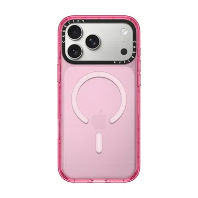 Casetify Iphone 17 Pro Max Case Pink Impact Case Magsafe Compatible  _iphone5.8 (2019) Mirror Case Bl