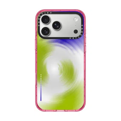 Casetify Iphone 17 Pro Max Case Pink Impact Case Magsafe Compatible  Gradient,futurism Matcha Ripples