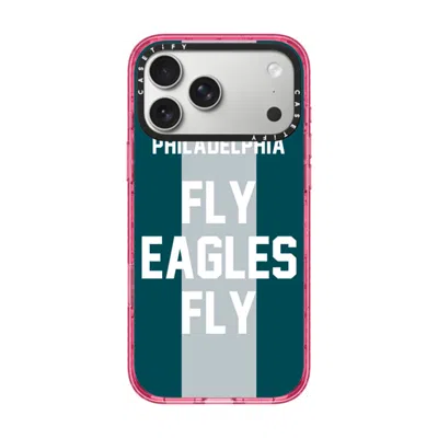 Casetify Iphone 17 Pro Max Case Pink Impact Case Magsafe Compatible  Superbowl - Fly Eagles Fly