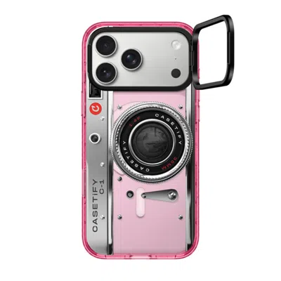 Casetify Iphone 17 Pro Max Case Pink Impact Ring Stand Case Magsafe Compatible  Camera Case - Classic Casetif