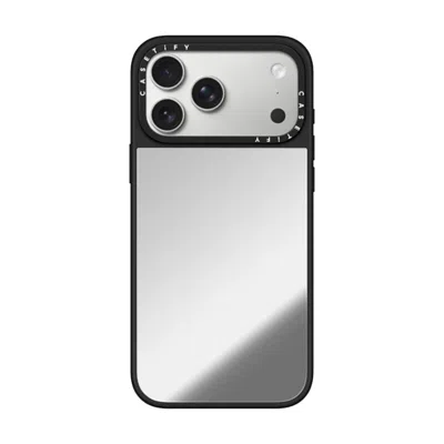 Casetify Iphone 17 Pro Max Case Silver On Black Mirror Case Magsafe Compatible  Nft Your Case (cms Edition / 