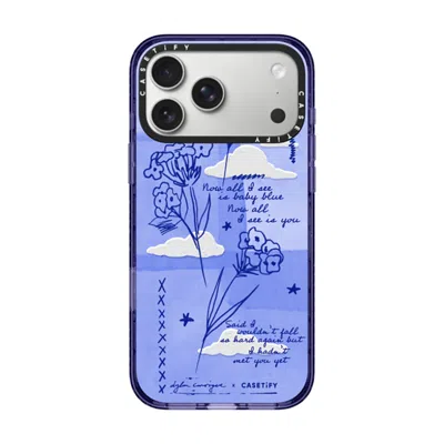 Casetify Iphone 17 Pro Max Case Soft Blue Impact Case Magsafe Compatible  Baby Blue