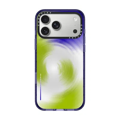 Casetify Iphone 17 Pro Max Case Soft Blue Impact Case Magsafe Compatible  Gradient,futurism Matcha Ripples