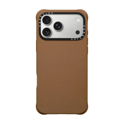 Casetify Iphone 17 Pro Max Case Tan Bioveg Case Magsafe Compatible   Nft Your Case (cms Edition / Rc3) Caseti In Brown
