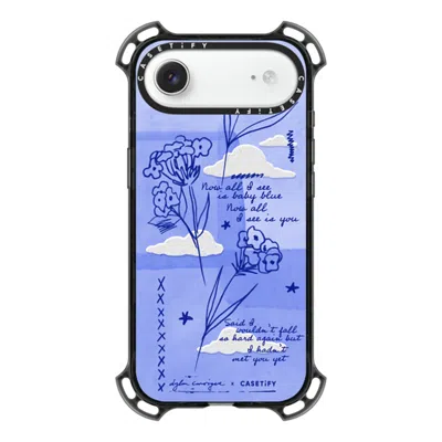 Casetify Iphone Air Case Black Bounce Case Magsafe Compatible  Baby Blue