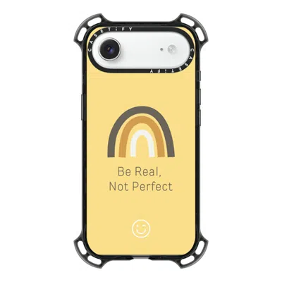 Casetify Iphone Air Case Black Bounce Case Magsafe Compatible  Be Real, Not Perfect