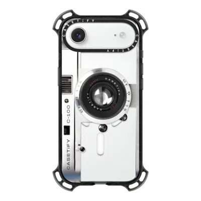 Casetify Iphone Air Case Black Bounce Case Magsafe Compatible  Camera Case - Retro