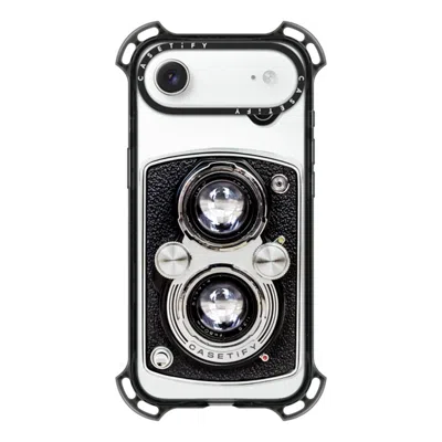 Casetify Iphone Air Case Black Bounce Case Magsafe Compatible  Camera Case - Vintage  In Red