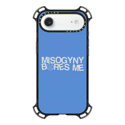 Casetify Iphone Air Case Black Bounce Case Magsafe Compatible  Misogyny Bores Me