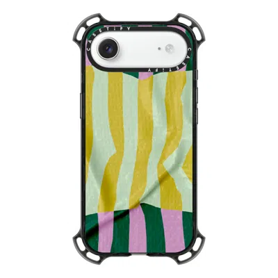 Casetify Iphone Air Case Black Bounce Case Magsafe Compatible  Pattern Afternoon At Capri