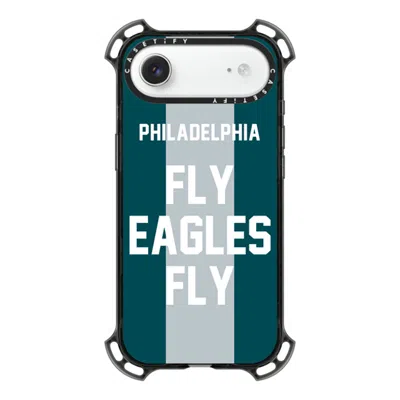 Casetify Iphone Air Case Black Bounce Case Magsafe Compatible  Superbowl - Fly Eagles Fly