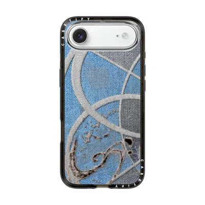 Casetify Iphone Air Case Black Compact Case Magsafe Compatible  Surrealism Cyber Denim